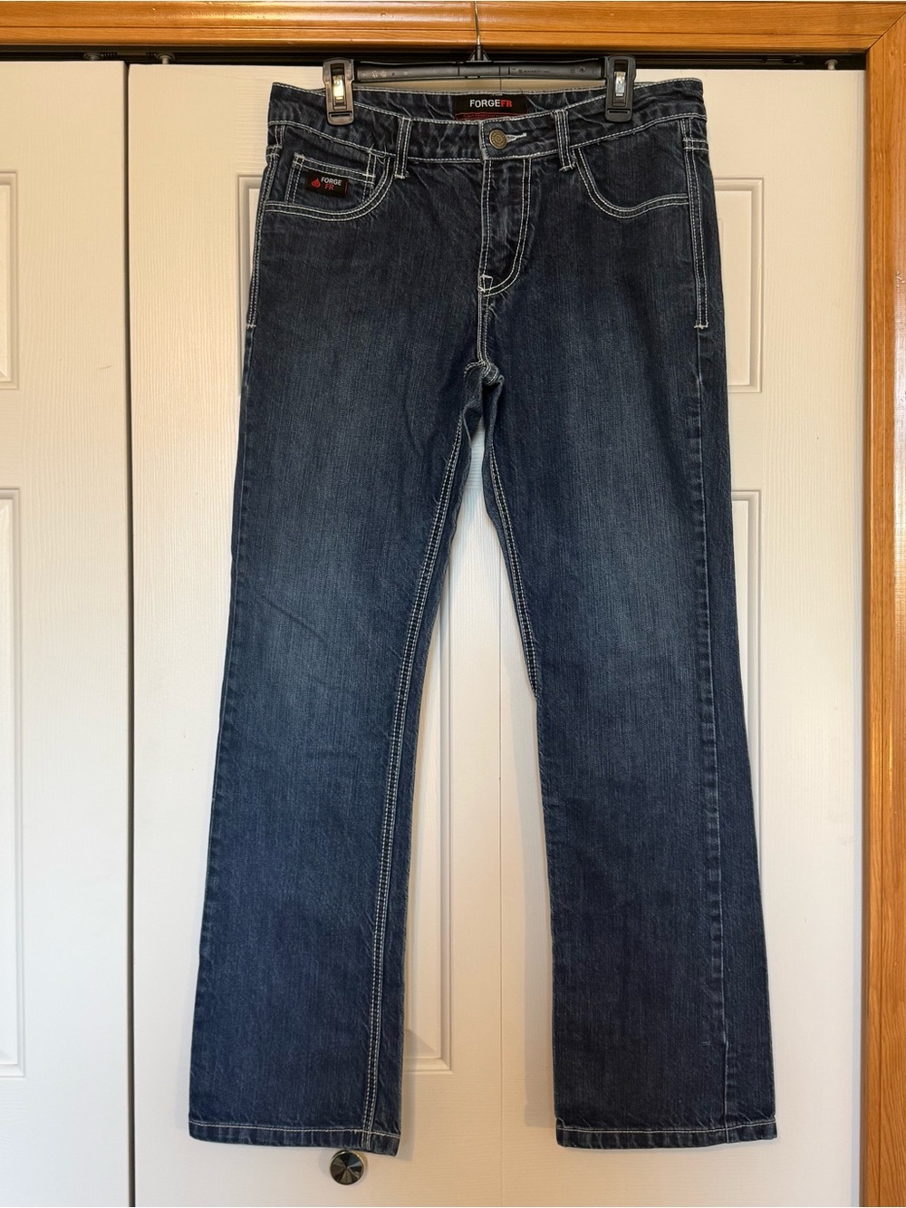 Women’s Forge‎ Fire Resistant Dark Indigo Boot Cut Jeans —